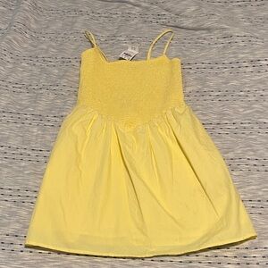 Yellow Abercrombie and Fitch dress